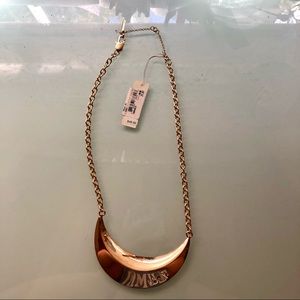 Kenneth Cole gold tone necklace